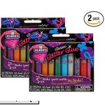Elmer's 3D Washable Glitter Pens Classic Rainbow and Glitter Colors,2 Pack of 10 Pens E199  B00WIMBK8Y